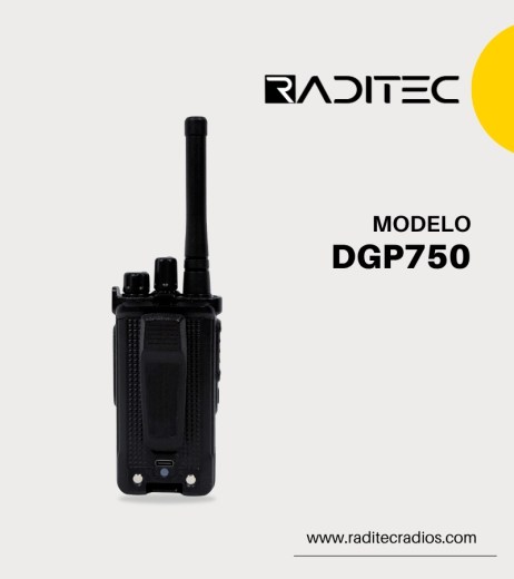 Radio de comunicación Raditec DGP-750